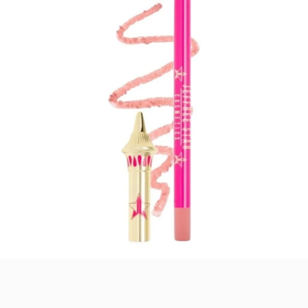 JEFFREE STAR COSMETICS VELOUR LIP LINER I’M NUDE Light Beige Peach New